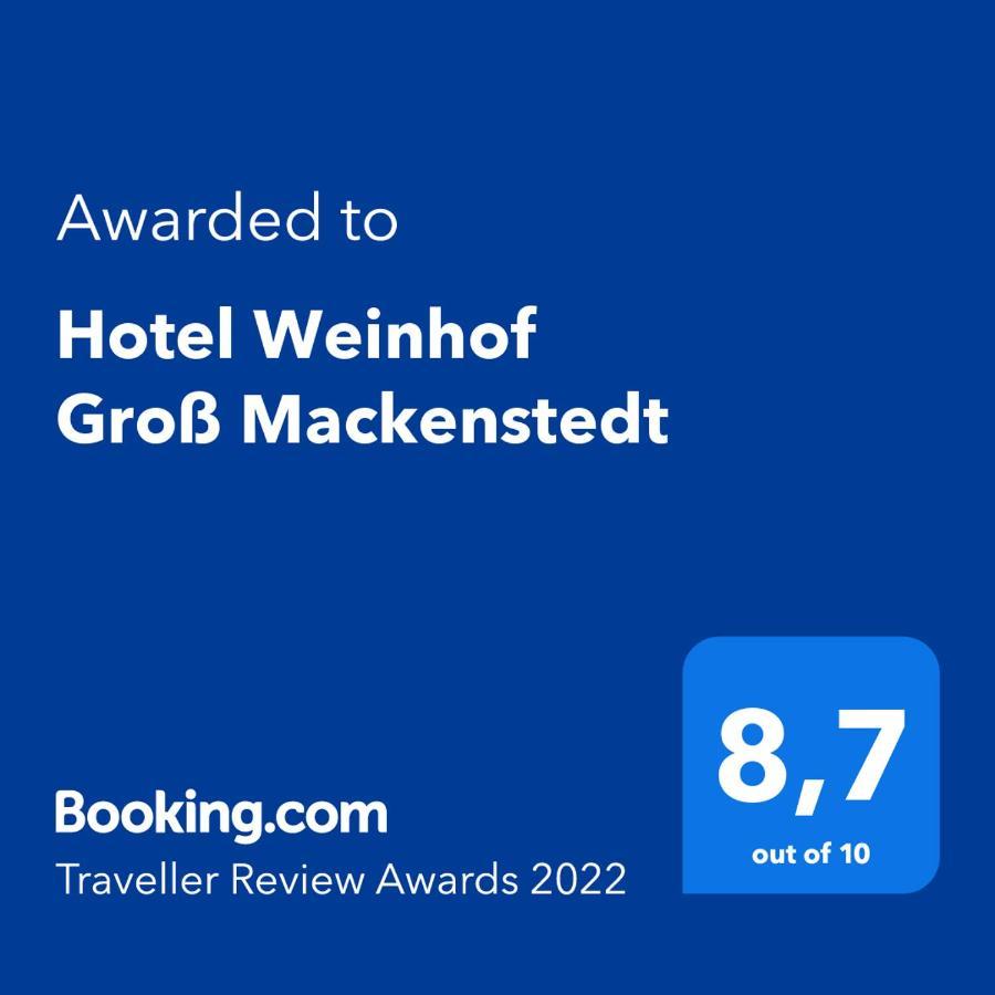Hotel Weinhof Groß Mackenstedt Stuhr Exterior foto